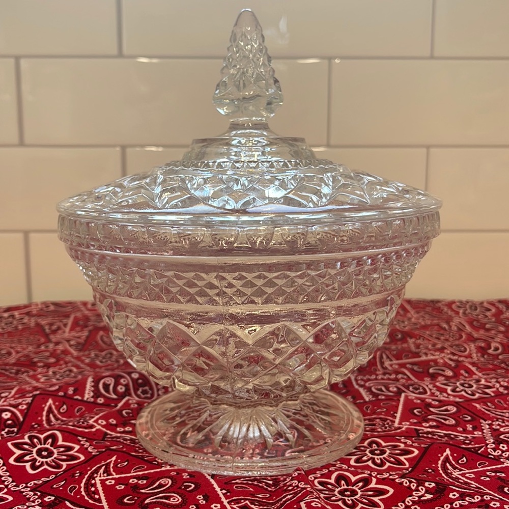 Wexford by Anchor Hocking, Glass Candy Dish